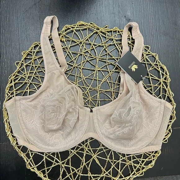 Wacoal 855225 Women size 36D Stark Beauty Underwire Bra New Nude - Picture 3 of 6